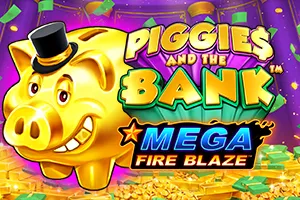 Playtech : Mega Fire Blaze: Piggies and the Bank™ - SUMMER138