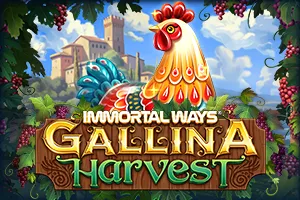 Playtech : Immortal Ways Gallina Harvest - SUMMER138
